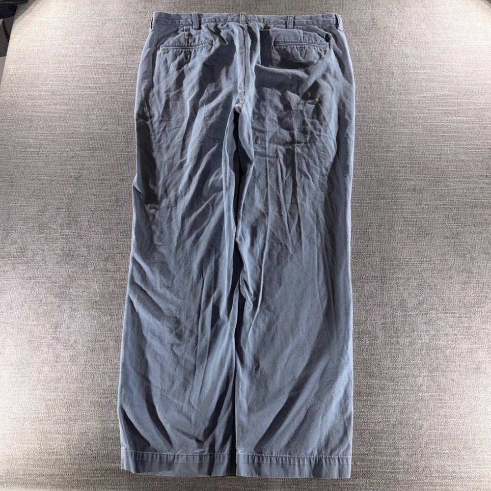 Polo Ralph Lauren Chino Pants Mens 36x32 Blue Good Straight Leg Cotton Twill